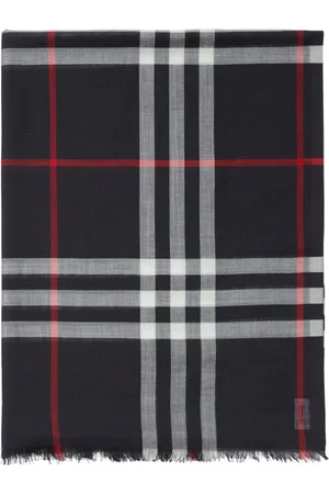 Burberry Karierter Schal mit Seidenanteil
