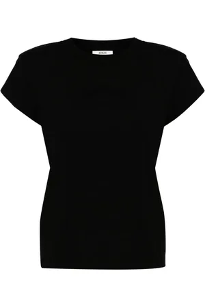 AGOLDE Bryce T-Shirt mit Schulterpolstern