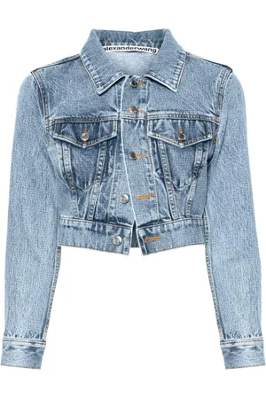 Alexander Wang Tweed-Jacke mit Perlen
