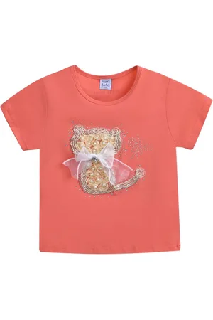 Mimi Tutu T-Shirt mit Katzenapplikation