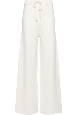 YVES SALOMON Gestrickte Hose mit weitem Bein
