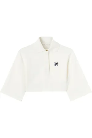 Palm Angels Cropped-Oberteil mit PA Monogramm