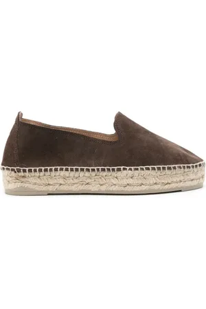 MANEBI Espadrilles aus Wildleder mit runder Kappe