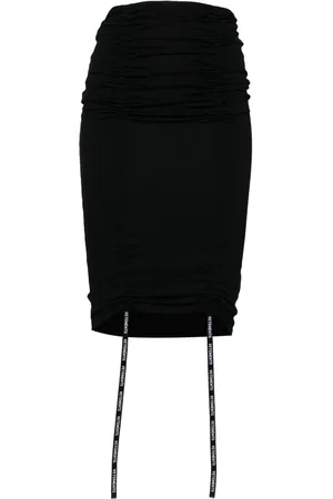 Vetements Geraffter Bleistiftrock