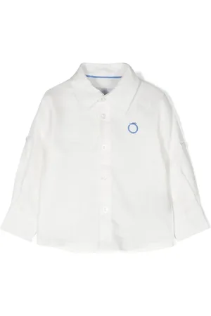 Trussardi Hemd mit Logo-Stickerei