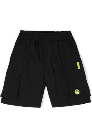 BARROW Shorts mit Logo-Applikation