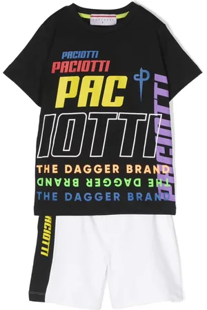 Cesare Paciotti Jogginganzug mit Logo-Print