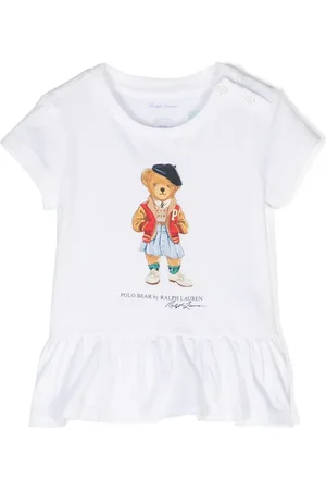 Ralph Lauren T-Shirt mit Polo Bear-Print