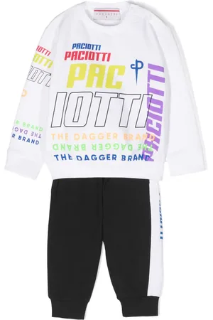 Cesare Paciotti Jogginganzug mit Logo-Print