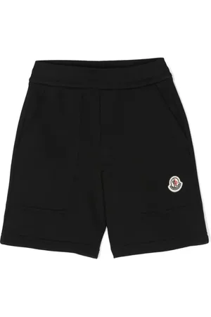 Moncler Shorts mit Logo-Applikation