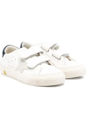 Golden Goose May School Sneakers mit Klettverschluss