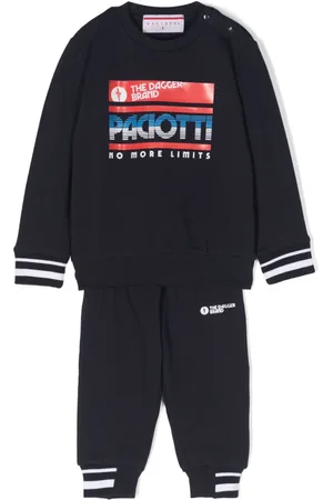 Cesare Paciotti Jogginganzug mit Logo-Applikation