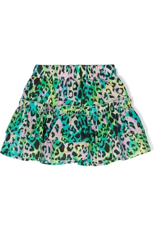 John Richmond Minirock mit Leoparden-Print