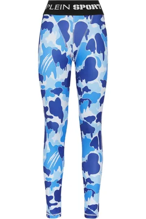 Philipp Plein Leggings mit Camouflage-Print