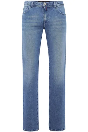 BILLIONAIRE Tief sitzende Straight-Leg-Jeans