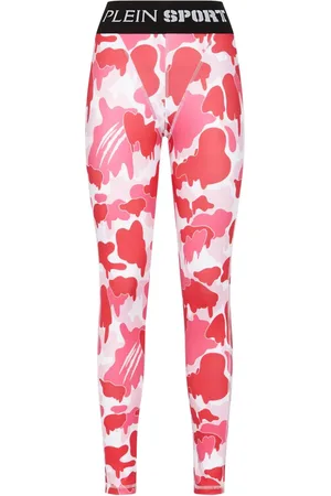 Philipp Plein Leggings mit Camouflage-Print