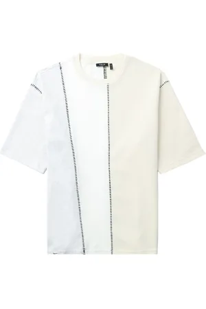 FIVE CM T-Shirt in Colour-Block-Optik