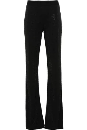 VERSACE Hose mit Strass