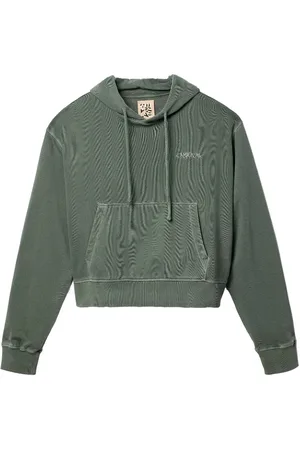 Camper Hoodie mit Logo-Stickerei