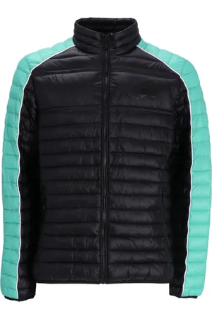 Karl Lagerfeld Gefütterte Jacke mit Kontrasteinsätzen