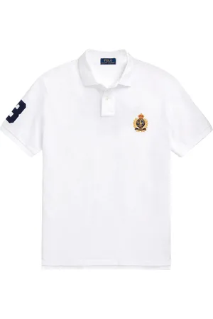 Ralph Lauren Poloshirt mit Dreifach-Pony-Stickerei