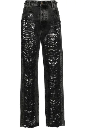 DARKPARK Karen Tapered-Jeans im Distressed-Look