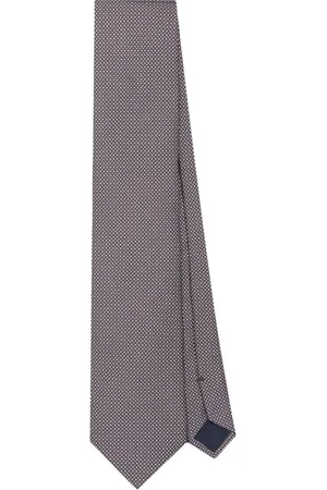 corneliani Seidenkrawatte mit Polka Dots