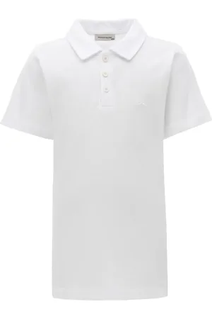 M. Moustache Poloshirt mit Logo-Stickerei