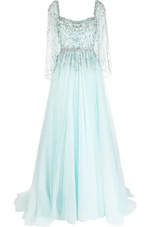 Jenny Packham Bunny Blooms Abendkleid mit Pailletten