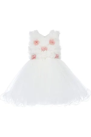 Tulleen Cambriana Kleid mit Blumen