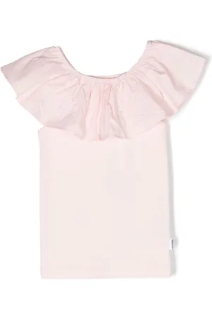 Molo Reca Bluse mit Rüschenkragen