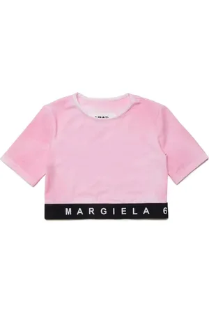 Maison Margiela T-Shirt in Distressed-Optik mit Logo