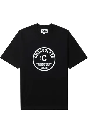 Chocoolate T-Shirt mit Logo-Print
