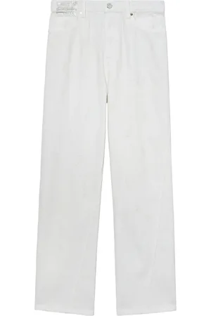 tout a coup Strassverzierte Straight-Leg-Jeans
