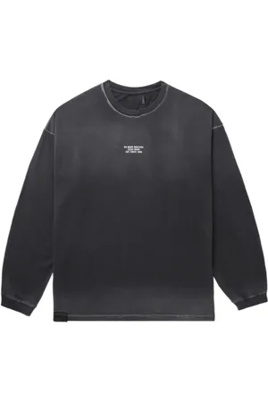 Izzue Langarmshirt mit Slogan-Print