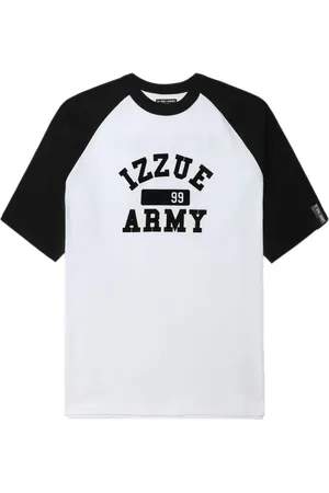 Izzue T-Shirt mit Logo-Print