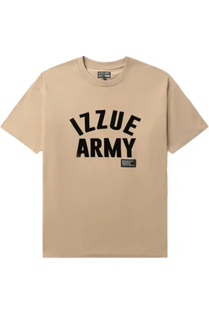 Izzue T-Shirt mit Logo-Print
