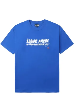 Izzue T-Shirt mit Logo-Print