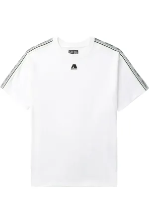 Izzue T-Shirt mit Logo-Streifen