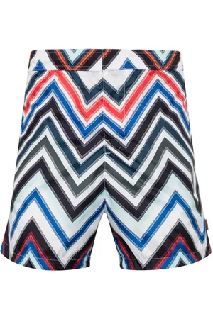 Missoni Badehose mit Zickzackmuster