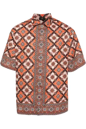 Etro Hemd mit Mosaik-Print