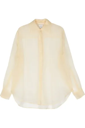 Quira Semi-transparentes Seidenhemd