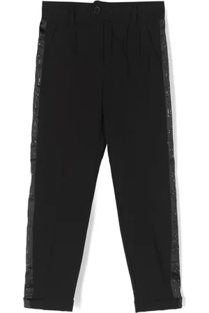 John Richmond Klassische Hose mit Kristallen