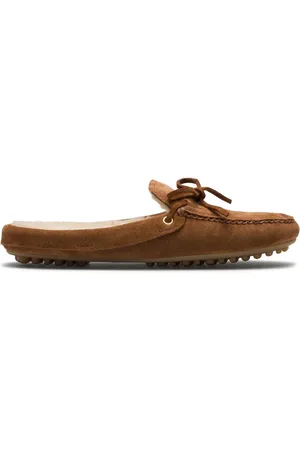 CAR SHOE Wildleder-Slipper mit Schnürung