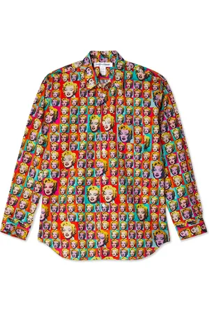 Comme des Garçons Hemd mit grafischem Print