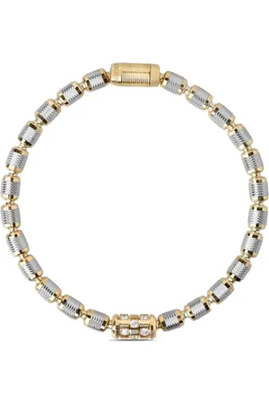 Officina Bernardi 18kt Lumen CD Goldarmband mit Diamanten