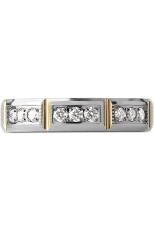 Officina Bernardi 18kt Lumen Weißgoldring mit Diamanten