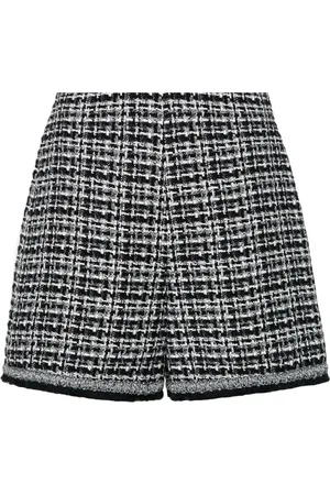 Moncler Tweed-Shorts mit hohem Bund