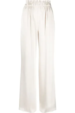 Claudie Pierlot Weite Hose mit gesmoktem Bund
