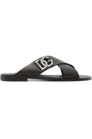 Dolce & Gabbana Pantoletten mit DG-Logo